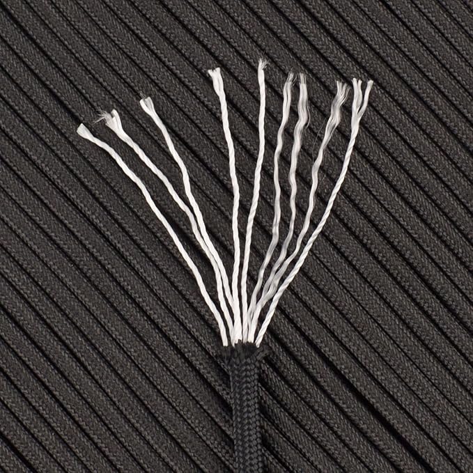 Paracord 550 lb, 7 Strand Paracord Rope 100ft 4mm, Nylon Parachute Cord - Image 2