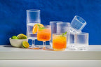 Abode Homewares Mesa 22 oz Durable Acrylic Jumbo Drinking Glasses, - Image 6