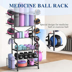 Mythinglogic Yoga Mat Storage Racks, Home Gym Storage Rack - Image 3
