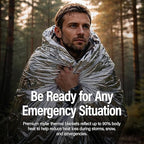 Primacare CB-6841-CS Emergency Foil Mylar Thermal Blanket - Image 4