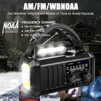 Emergency Weather Radio 20000mAh NOAA/AM/FM - Image 3