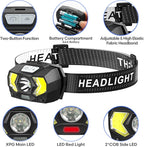 Lsnisni LED Headlamp 2 Pack, 1500 Lumen Bright Head Lamp - Image 2