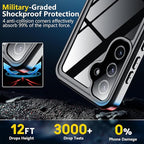 SPIDERCASE Designed for Samsung Galaxy S25 Case Waterproof, Built-in Full - Image 5
