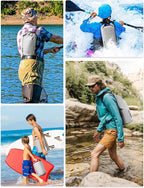 HEETA Waterproof Dry Bag for Women Men, 5L/10L/20L/30L/40L Roll Top Lightweight - Image 5