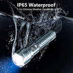 WdtPro LED Rechargeable Flashlight 2 Pack, Super Bright Zoomable 6000 Lumens - Image 5