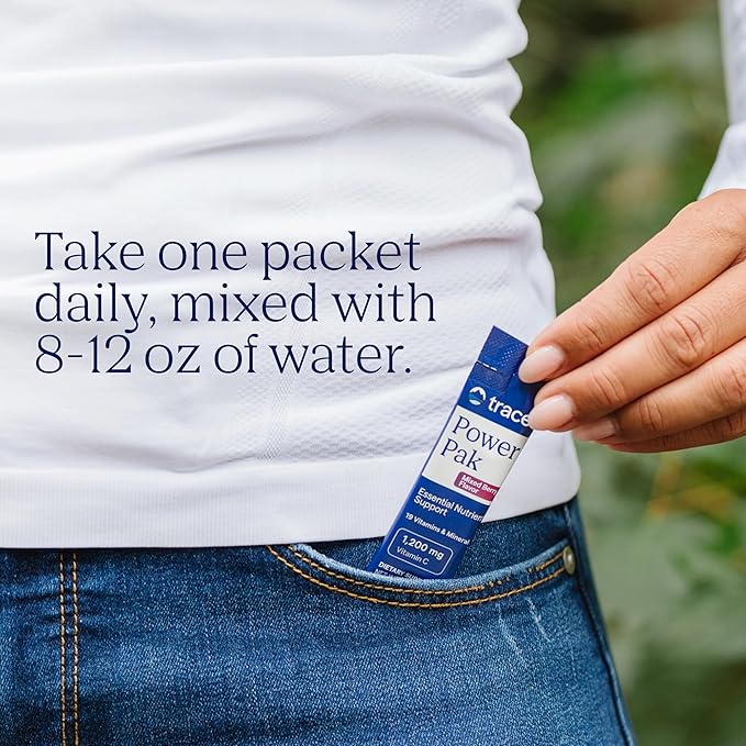 Trace Minerals | Power Pak Electrolyte Powder Packets | 1200 mg Vitamin C - Image 4