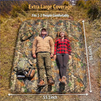 Insulated Camping Blanket | Military Poncho Liner - Image 4