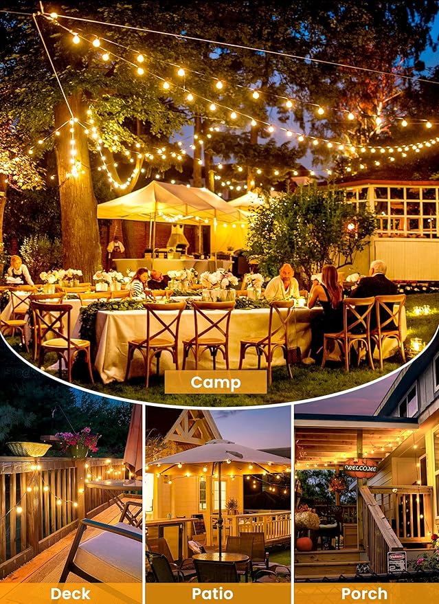 Brightown 158FT Solar String Lights Outdoor Waterproof - Image 9