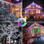 Cool White and Multicolor Color Changing Solar String Lights - Image 4