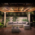Feit Electric 30ft Outdoor Incandescent String Lights, Warm Amber Glow - Image 3