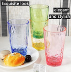 15Oz Unbreakable Tritan Drinking Glasses Shatterproof Acrylic Glasses Drinkware - Image 8