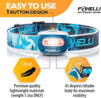 Foxelli LED Headlamp Flashlight - Image 2
