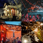 XEWEA Solar String Lights Outdoor, 40Ft 16 Colors 100 LED String Lights - Image 7