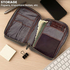 LEATHER VILLAGE Handmade Vintage Leather Bible Cover - Image 4