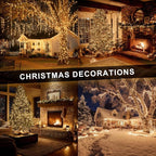 Dazzle Bright Christmas String Lights, 100 FT 300 LED Connectable Waterproof - Image 5