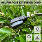YOJOE Indoor Outdoor Extension Cord, 3 Prong 13A Weatherproof Power Cord - Image 3