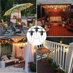 ZOTOYI Outdoor String Lights 150 FT, Waterproof IP65 Outdoor Lights - Image 8