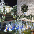2-Pack Connectable Christmas Lights Outdoor, Total 164FT 400LED Christmas - Image 2
