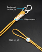 KeyUnity KC01 Braided Paracord Carabiner - Image 4