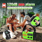 20000mAh / 74000mWh Emergency Crank Radio, NOAA/AM/FM Portable Weather Radio - Image 6