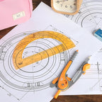 Mr. Pen- Geometry Compass and Protractor Set, 6 Inch Compass, 6 Inch Protractor - Image 7