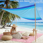 Famstar Beach Blanket Oversized Extra Large 78" X 81", Waterproof Sandproof - Image 4