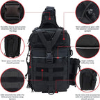 OSAGE RIVER Deluxe Tackle Sling Fishing Bag - Image 3
