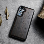 Carveit Wood Case for Galaxy S24 Plus Case Shockproof Protective Cover Unique - Image 4