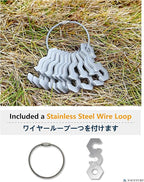 NACETURE Aluminum Alloy Rope Tensioner Tent Guyline Cord Adjuster - Image 6