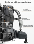 besrey Baby Backpack Carrier, Toddler Hiking Backpack - Image 2