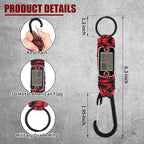 Frienda 2 Set Heavy Duty Paracord Lanyard Necklace Whistles Strap Braided 550 - Image 3