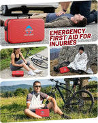 500 Pcs First Aid Kit for Travel/Camping/Businesses/Home/Car, Waterproof - Image 5