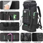 Hiking Backpack for Men 70L/100L Camping Backpack Military Rucksack Molle 3 - Image 6