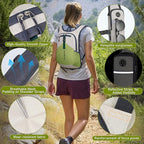 FIORETTO 15L Hiking Backpack for Women Men Mini Packable Backpack Lightweight - Image 3