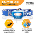 Foxelli LED Headlamp Flashlight - Image 2