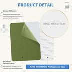 KING MOUNTAIN Canvas Repair Patch 9 x11 Inch 2 Pcs Self-Adhesive Waterproof - Image 3