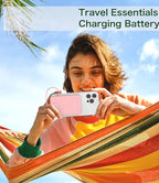 miisso 6000mah Ultra Slim Built in Cables Power Bank, Card Size Built in USB C - Image 6