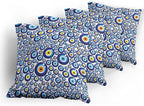 Ambesonne Evil Eye Throw Pillow Cushion Case Pack of 4, Traditional Turkish - Image 5