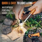 onlyfire Fire Starter Survival Tool, Ferro Rod Kit - Image 3