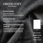 Military Style Wool Blanket – Cushioned, Breathable, Warm & Washable – - Image 6