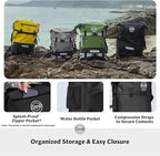 STOVER 5/10/25/30/40/55L Waterproof Dry Bag- Roll-Top Backpack w/Phone Case- - Image 7