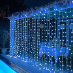Dazzle Bright 300 LED Curtain String Lights, Christmas Fairy Lights by DazzleBright