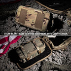PETAC GEAR 3 PCS Tactical Modular Packing Cubes, Large Capacity Mesh Storage Bag - Image 7
