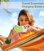 miisso 6000mah Ultra Slim Built in Cables Power Bank, Card Size Built in USB C - Image 7