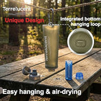 33.8 oz Collapsible Water Bottle - Image 6