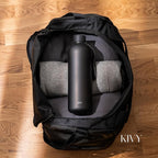 KIVY Large Water Bottle 50oz Fits Backpack & Cupholder - Image 2