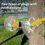 PlugSaf 50 FT 12/3 Gauge Outdoor Extension Cord - Image 4
