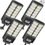 Solar Street Lights Outdoor Waterproof Dusk to Down by XCQMHF
