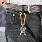 Booms Fishing CC5 Multi-Use Carabiner Clips, 10 Pack 2.3"/ 3.1" Caribeener Clips - Image 4