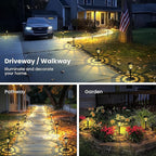 SOLPEX Solar Lights for Outside, Solar Outdoor Pathway Garden Lights Waterproof - Image 6
